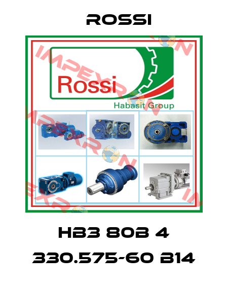 HB3 80B 4 330.575-60 B14 Rossi