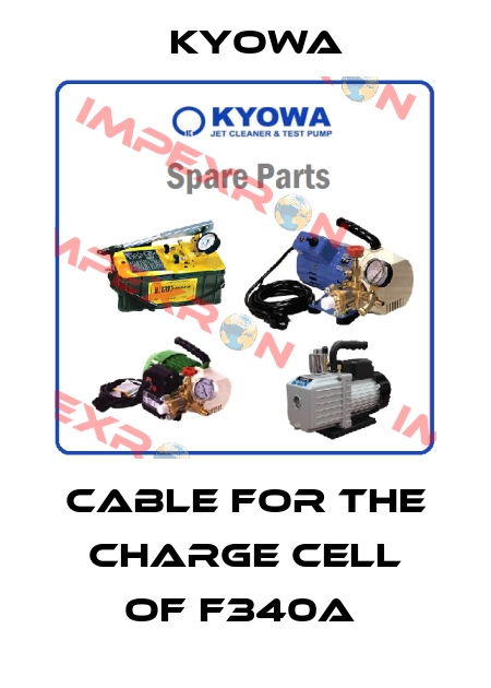 cable for the charge cell of F340A  Kyowa