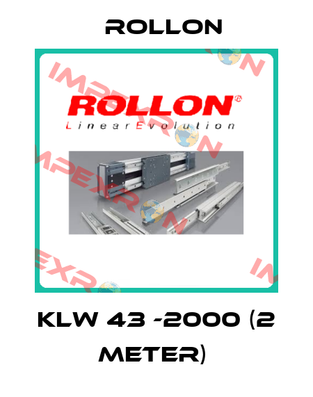KLW 43 -2000 (2 meter)  Rollon