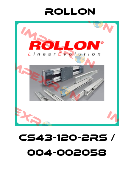 CS43-120-2RS / 004-002058 Rollon