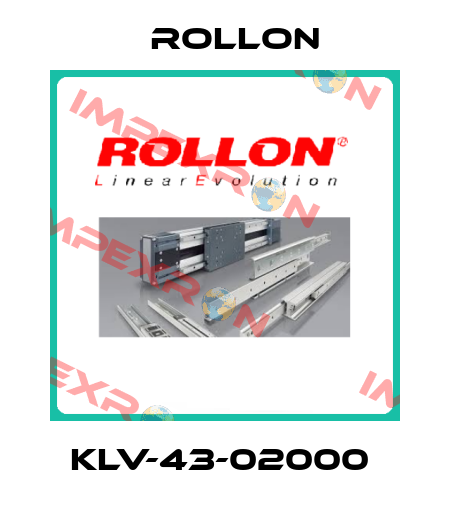 KLV-43-02000  Rollon
