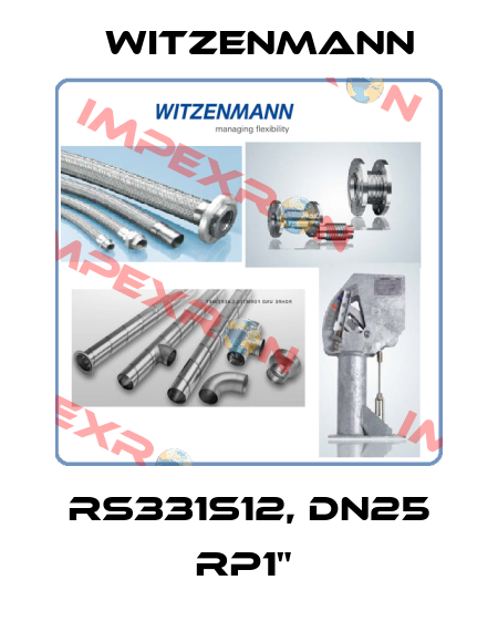 RS331S12, DN25 Rp1"  Witzenmann