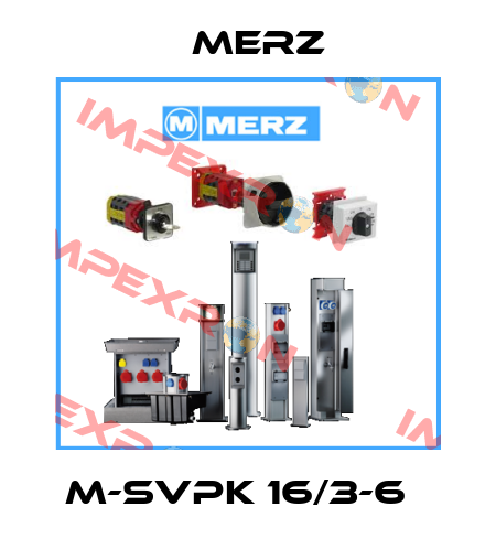 M-SVPK 16/3-6   Merz