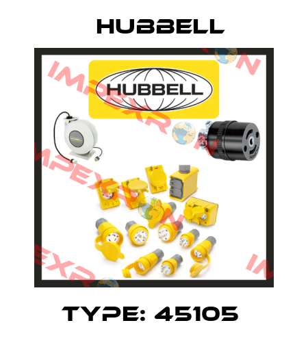 Type: 45105  Hubbell
