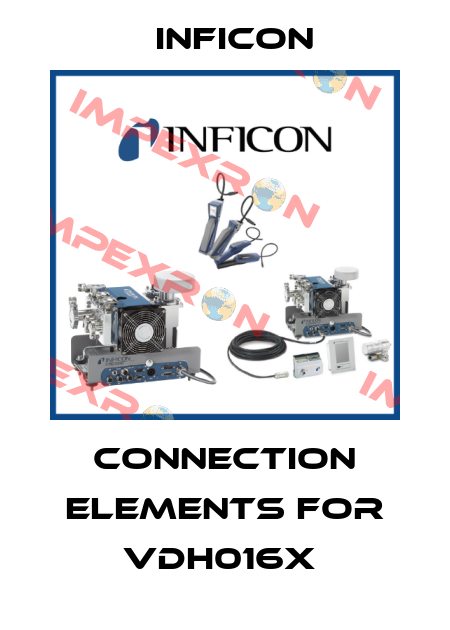 Connection Elements For VDH016X  Inficon