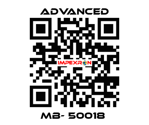 MB- 50018  Advanced