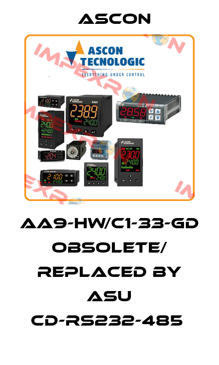 AA9-HW/C1-33-GD  obsolete/ replaced by ASU CD-RS232-485  Ascon