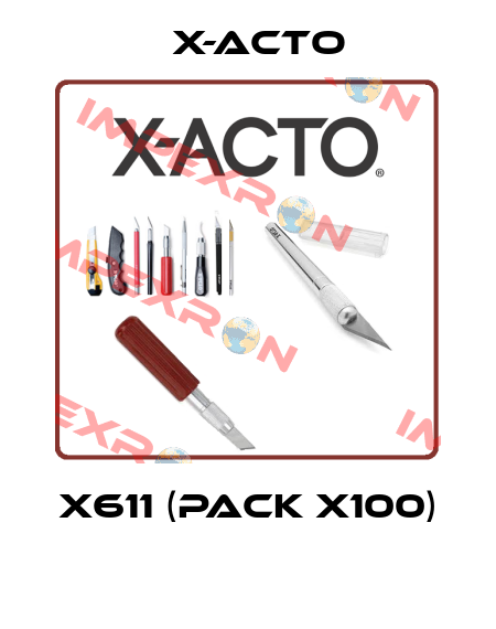 X611 (pack x100)  X-acto