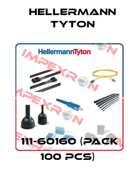 111-60160 (pack 100 pcs)  Hellermann Tyton