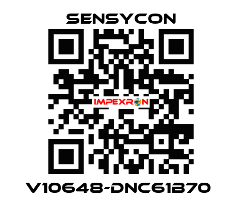 V10648-DNC61B70  SENSYCON