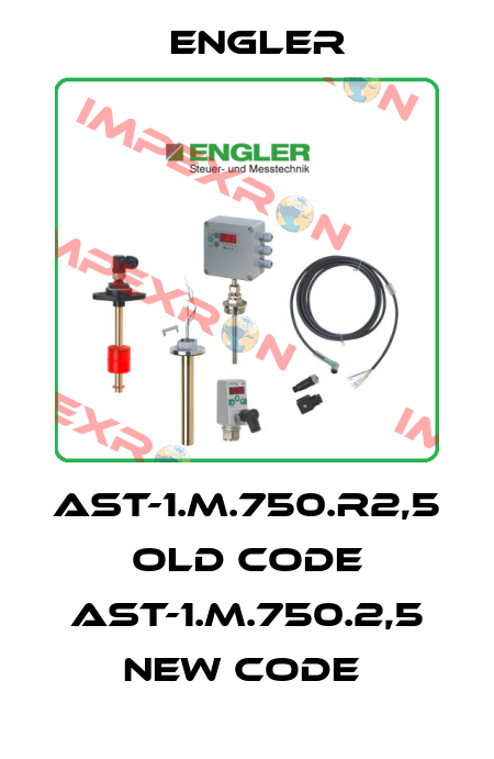 AST-1.M.750.R2,5 old code AST-1.M.750.2,5 new code  Engler
