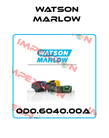 0D0.6040.00A  Watson Marlow