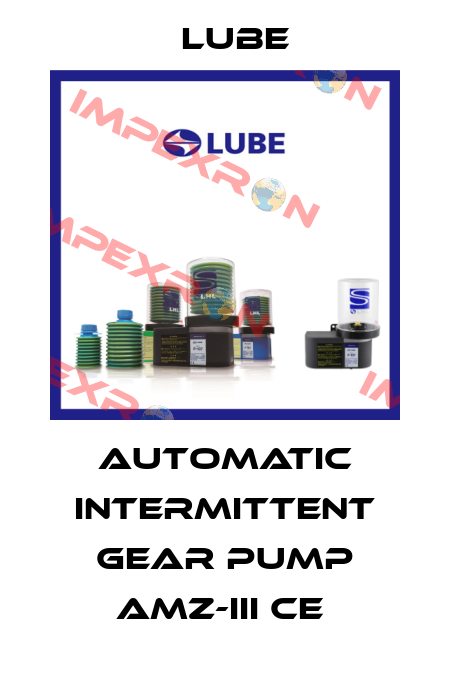 Automatic intermittent gear pump AMZ-III CE  Lube