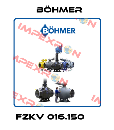 FZKV 016.150      Böhmer