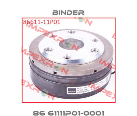 86 61111P01-0001 Binder