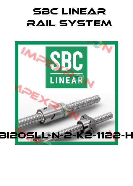 SBI20SLL-N-2-K2-1122-H-II  SBC Linear Rail System