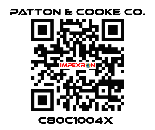 C80C1004x  Patton & Cooke Co.