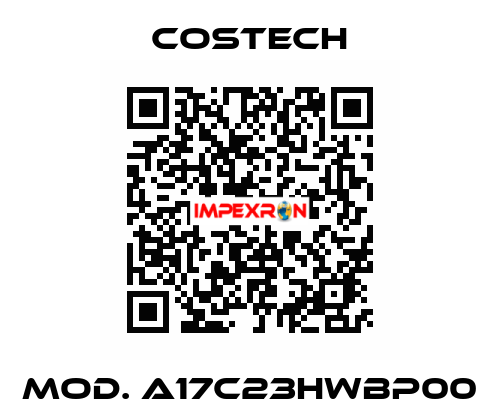 Mod. A17C23HWBP00 Costech