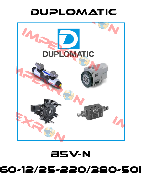 BSV-N 160-12/25-220/380-50L Duplomatic