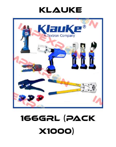 166GRL (pack x1000)  Klauke
