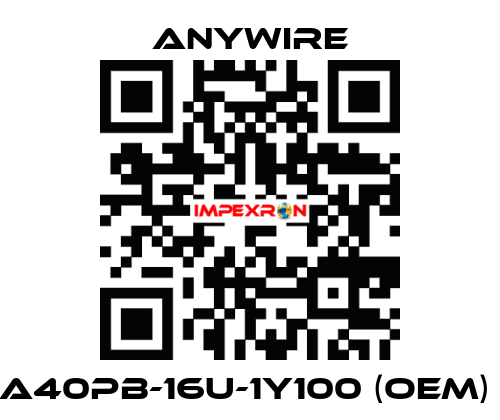  A40PB-16U-1Y100 (OEM)  Anywire
