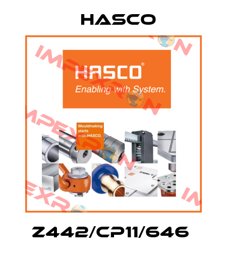 Z442/CP11/646  Hasco