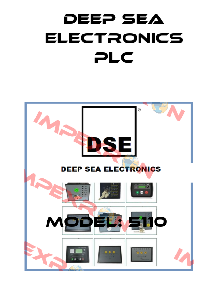 Model: 5110  DEEP SEA ELECTRONICS PLC