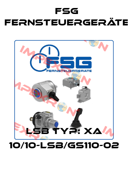 LSB TYP: XA 10/10-LSB/GS110-02 FSG Fernsteuergeräte