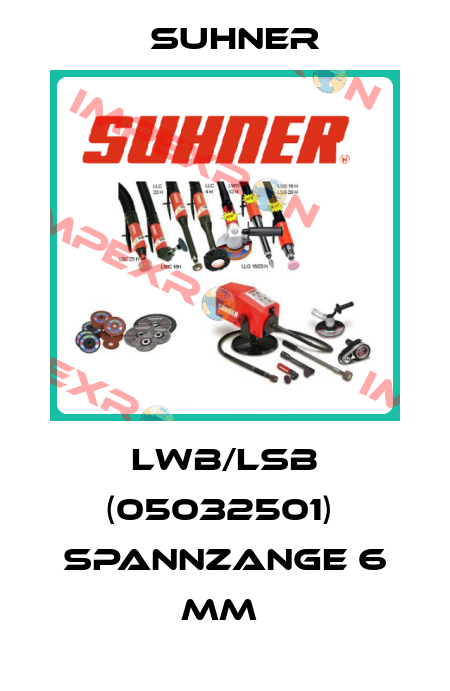 LWB/LSB (05032501)  SPANNZANGE 6 MM  Suhner