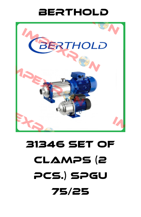 31346 Set of clamps (2 pcs.) SPGU 75/25 Berthold