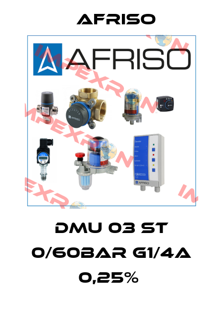 DMU 03 ST 0/60bar G1/4A 0,25%  Afriso