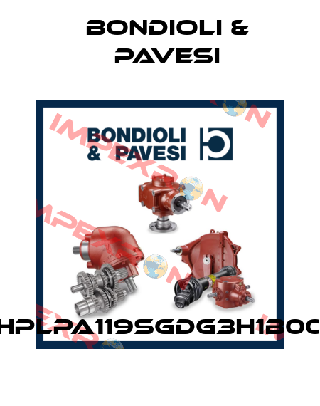 HPLPA119SGDG3H1B00 Bondioli & Pavesi