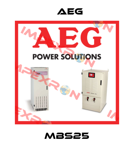 Mbs25 AEG