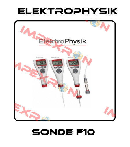 Sonde F10  ElektroPhysik