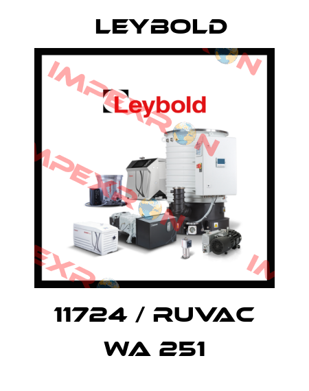 11724 / RUVAC WA 251 Leybold