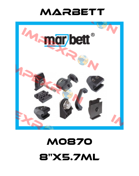 M0870 8"X5.7ML Marbett