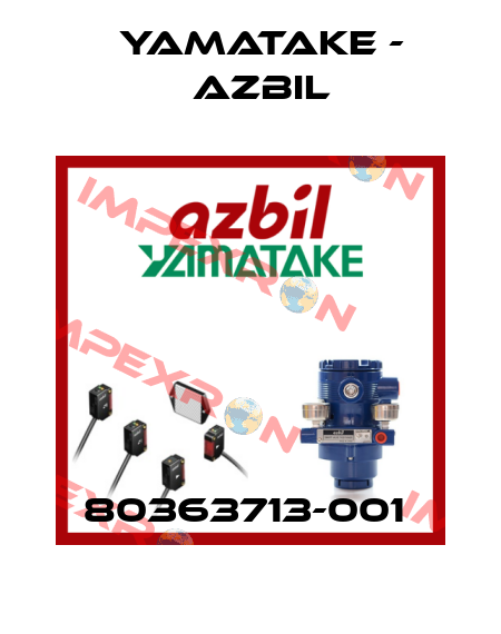 80363713-001  Yamatake - Azbil