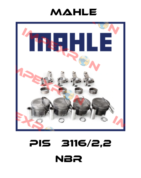 PIS   3116/2,2 NBR  MAHLE