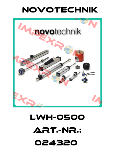 LWH-0500 ART.-NR.: 024320  Novotechnik