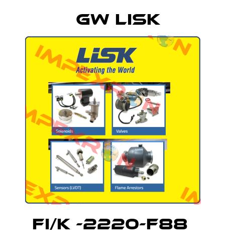 FI/K -2220-F88  Gw Lisk