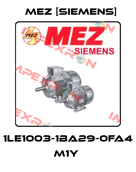 1LE1003-1BA29-0FA4 M1Y  MEZ [Siemens]