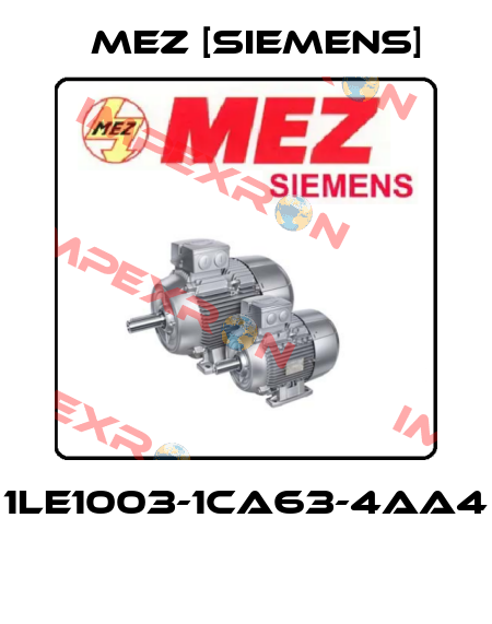 1LE1003-1CA63-4AA4  MEZ [Siemens]