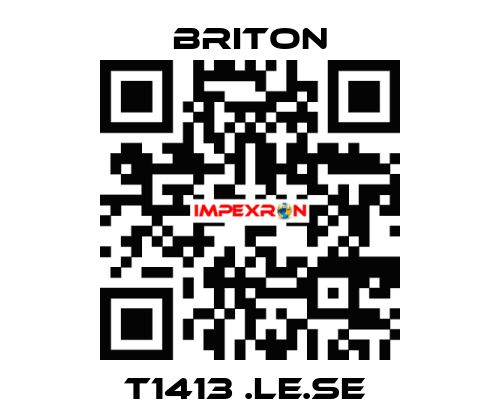 T1413 .LE.SE  BRITON