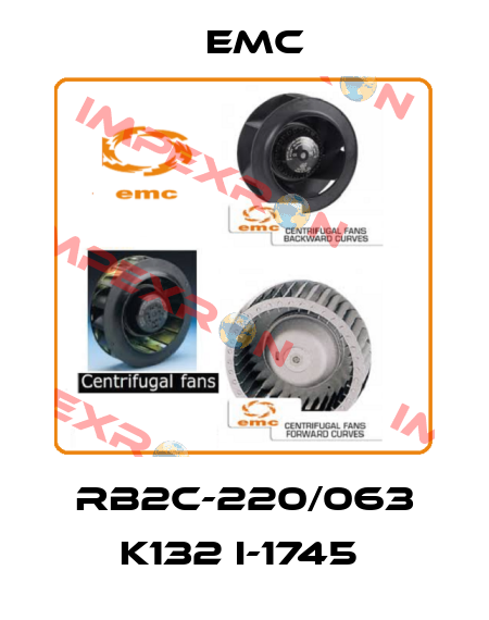 RB2C-220/063 K132 I-1745  Emc