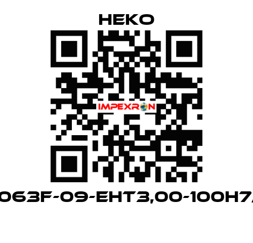 VIA-C0363-18063F-09-EHT3,00-100H7/145H9-100S-4  HEKO