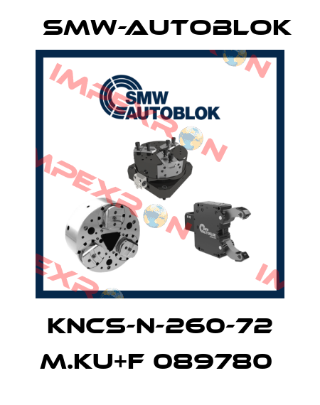 KNCS-N-260-72 M.KU+F 089780  Smw-Autoblok