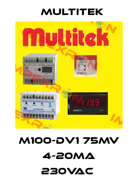 M100-DV1 75MV 4-20MA 230VAC  Multitek
