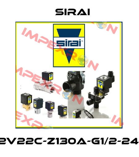 D332V22C-Z130A-G1/2-24VDC Sirai