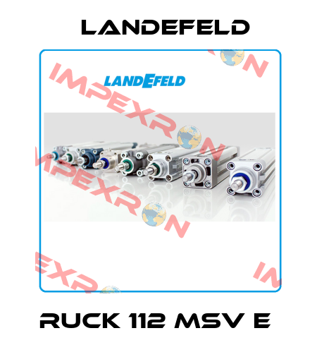 RUCK 112 MSV E  Landefeld