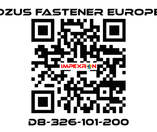 D8-326-101-200 Dzus Fastener Europe
